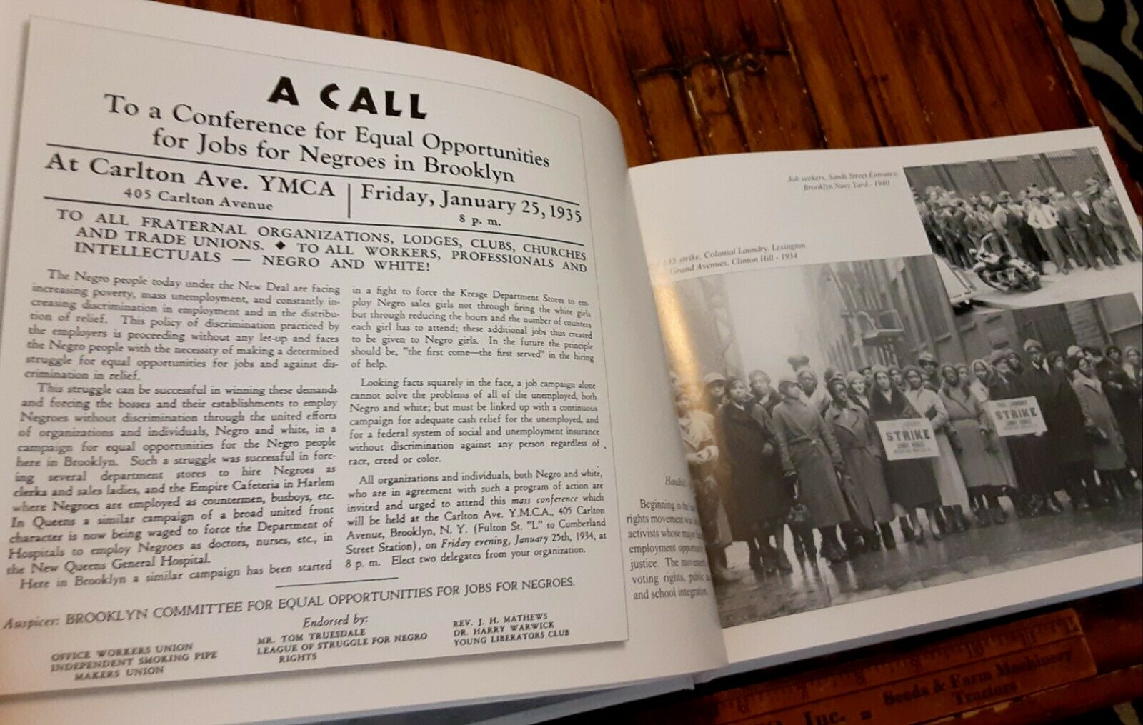 Historic Black Brooklyn  African-american History 312-p Book 9x11-inches Edition